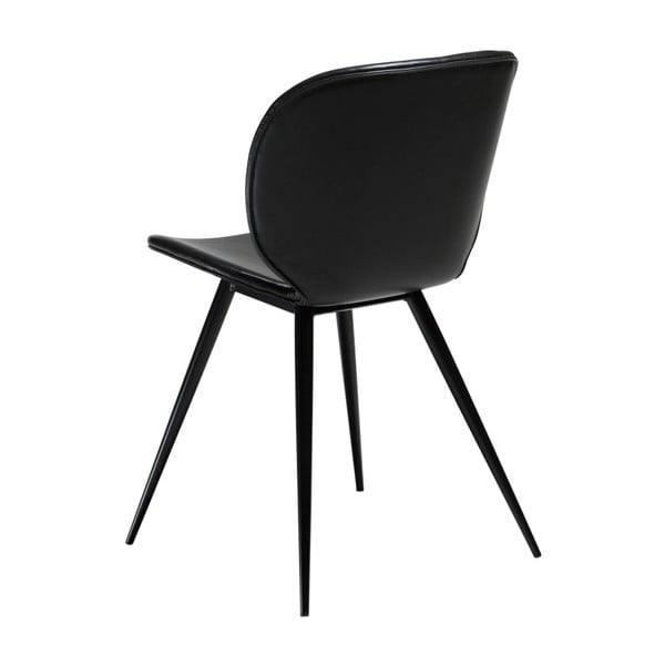 Черен кожен стол Cloud - DAN-FORM Denmark-image-2