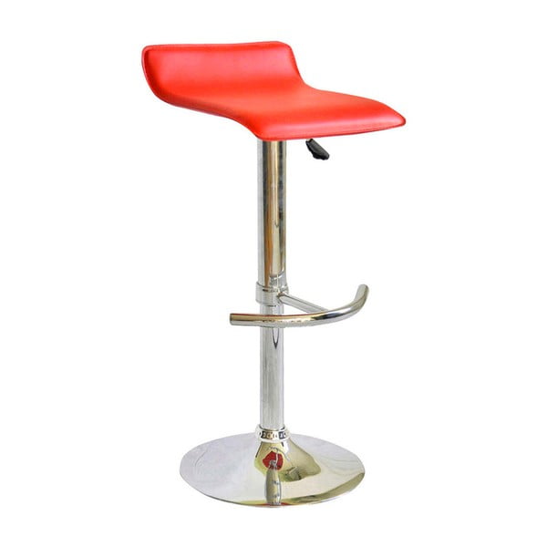 Комплект от 2 червени бар столове с покритие от еко кожа Evegreen House Barman - Evergreen House
