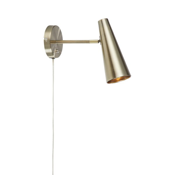Стенна лампа в златист цвят Peak - Markslöjd