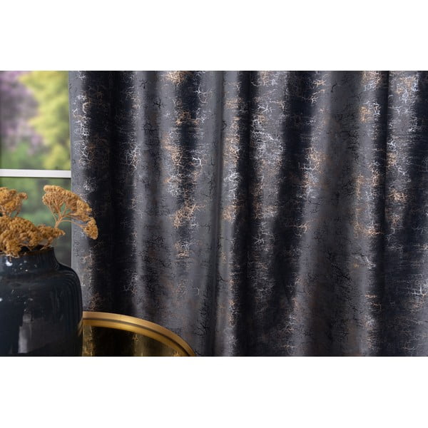 Антрацитна   завеса 140x260 cm Lhasa - Mendola Fabrics-image-3
