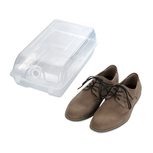 Прозрачна кутия за съхранение на обувки Smart, широчина 21 cm - Wenko