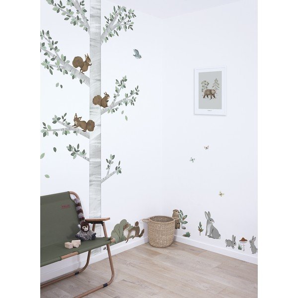 Лист със стикери 64x40 cm Moutain Animals - Lilipinso-image-1