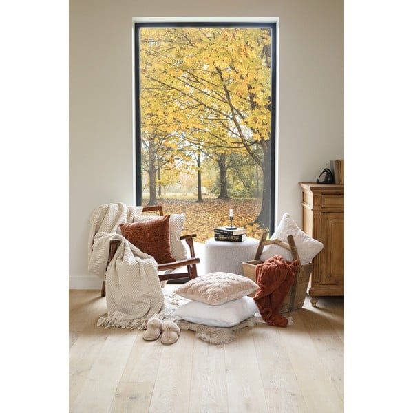 Декоративна възглавница от микроплюш 45x45 cm Rava – Tiseco Home Studio-image-1