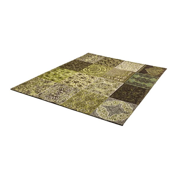 Светлозелен памучен килим Колорадо, 140 x 200 cm - Cotex
