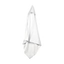 Бяла муселинова детска хавлия с качулка 75x75 cm – Bébé Douceur