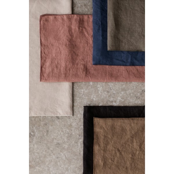 Светлосиня ленена салфетка , 42 x 42 cm Lineo - Blomus-image-2