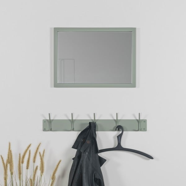 Сиво-зелена метална стенна закачалка 70 cm Fusion – Spinder Design-image-3