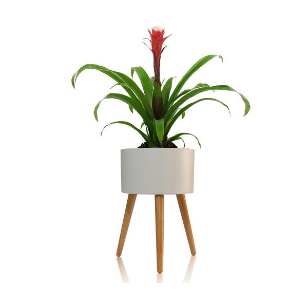 Бяла самонапояваща се саксия , ø 33 cm Calla - Tomasucci-image-2