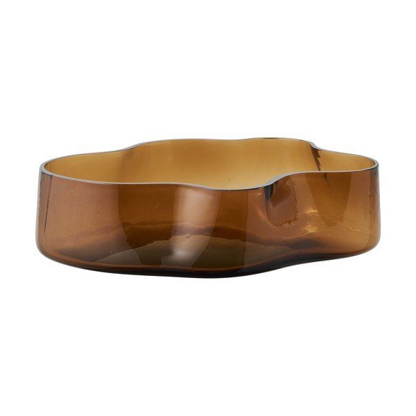 Стъклен декоративен поднос 29,5x24 cm – House Nordic-image-3