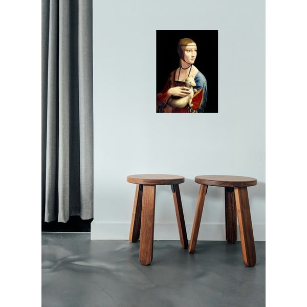 Живопис - репродукция 30x40 cm Lady with an Ermine, Leonardo Da Vinci - Fedkolor-image-1
