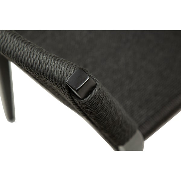 Черен трапезен стол Loop - DAN-FORM Denmark-image-1