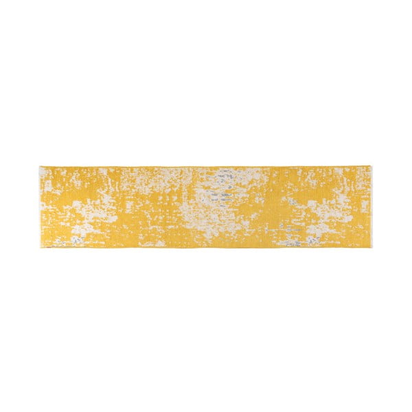 Žlutošedý oboustranný koberec Maylea, 77 x 200 cm