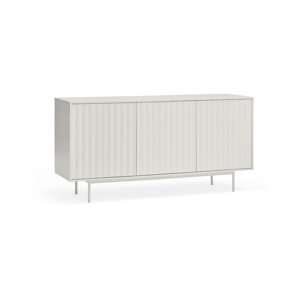 Бял нисък скрин 159x80 cm Sierra – Teulat-image-1