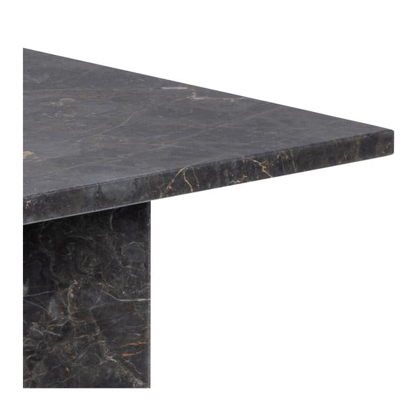 Черна мраморна масичка за кафе 70x140 cm Vega – Actona-image-4