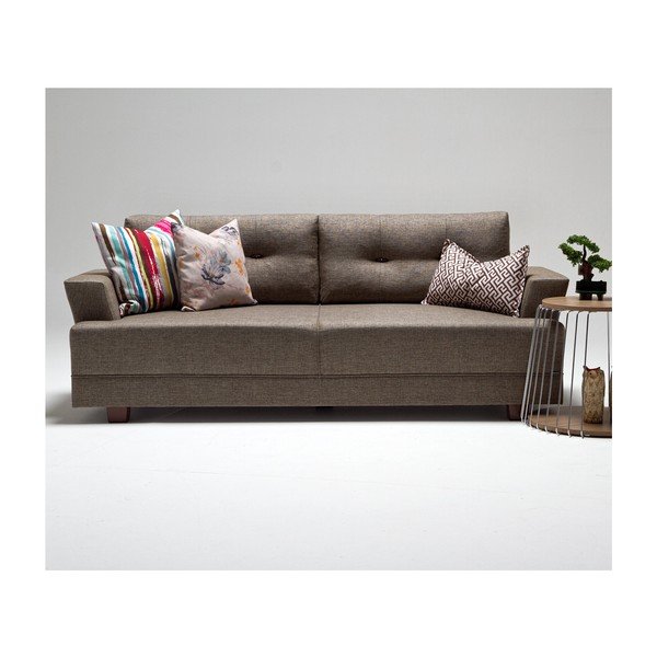 Кафяв диван ляв ъгъл Ingrid - Balcab Home-image-3