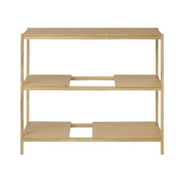 Стелаж от декор от дъб  в естествен цвят 105x92x40 cm Sukoya – Blomus