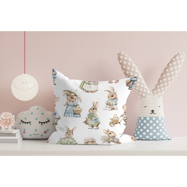 Калъфка за възглавница с великденски мотив  43x43 cm – Mila Home-image-2