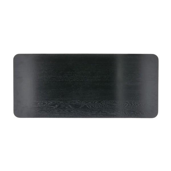 Конзолна маса от черен дъб 100x44,5 cm Bast - Villa Collection-image-2