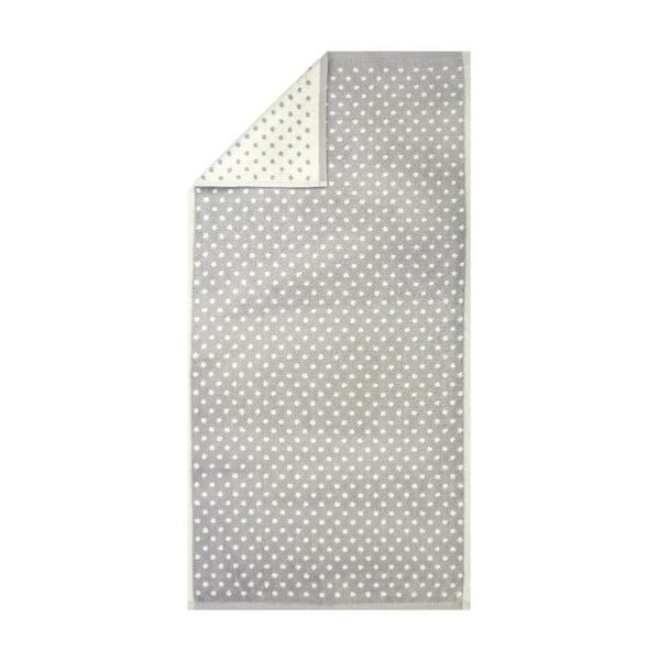 Ručník Nostalgie Grey Dots, 80x160 cm