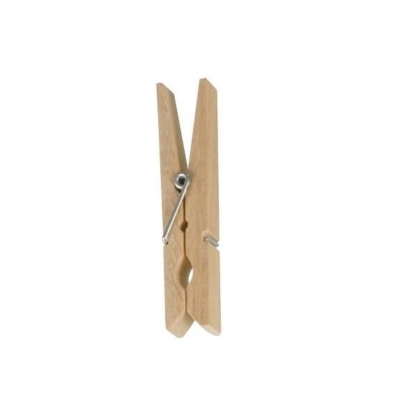 Комплект от 50 дървени клечки за дрехи Клечки - Wenko