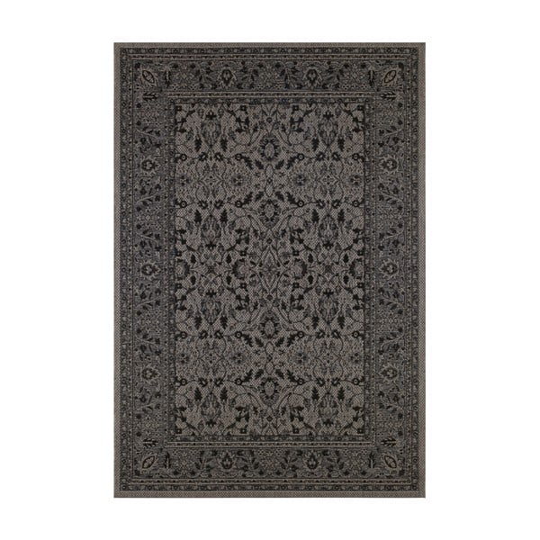 Черно-лилав килим за открито , 200 x 290 cm Konya - NORTHRUGS
