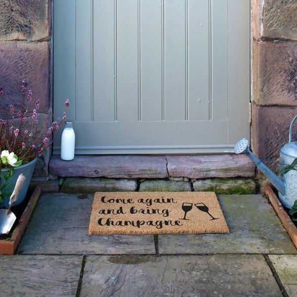 Изтривалка от кокосови влакна 40x60 cm Bring Champagne – Artsy Doormats-image-4