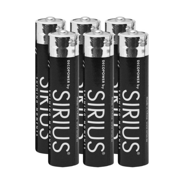 Алкални  батерии 6 бр. DecoPower – Sirius-image-1