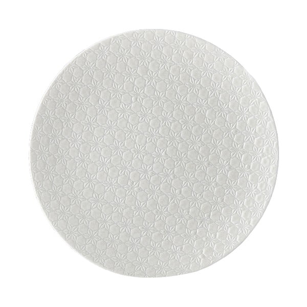 Бяла керамична чиния Star, ø 29 cm White Star - MIJ