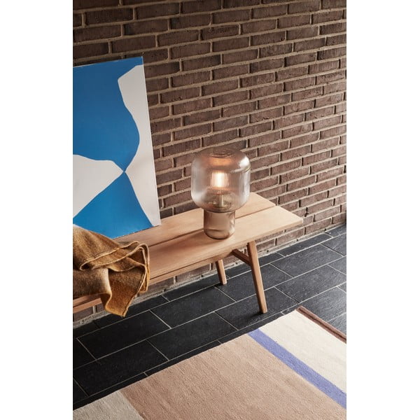 Светлокафява пейка Ground – Hübsch-image-1