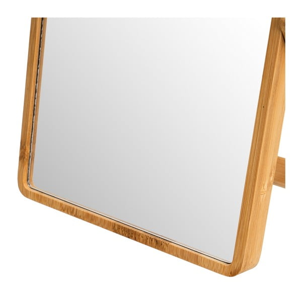 Козметично огледало бамбуково 20x27 cm – Casa Selección-image-2