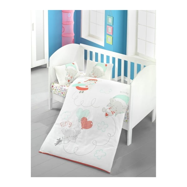 Бебешко спално бельо с чаршаф Baby Sky, 100 x 150 cm - Mijolnir