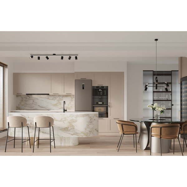 Черно метално висящо осветително тяло Virta – Sollux-image-4