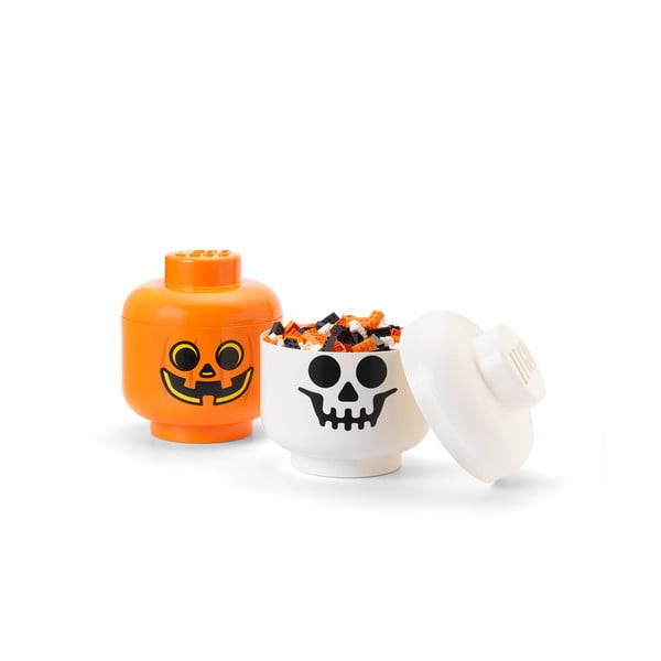 Оранжева кутия за съхранение Pumpkin Head L - LEGO®-image-4