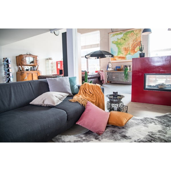 Розово микро плюшено одеяло , 130 x 170 cm - Tiseco Home Studio-image-2