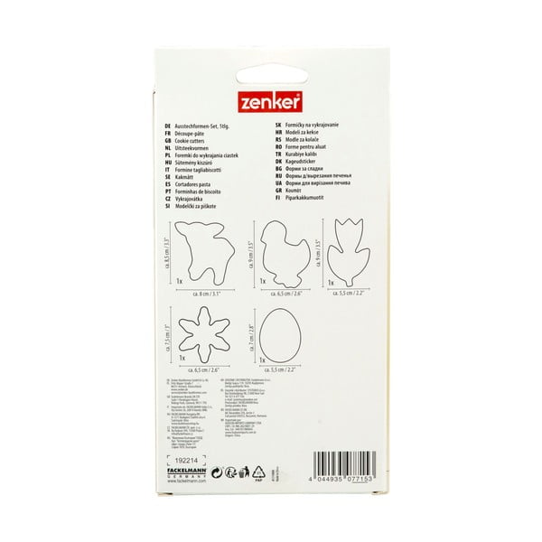 Комплект от 5 великденски пролетни перфоратора - Zenker-image-2