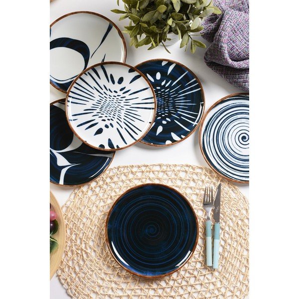 Порцеланови чинии в комплект от 6 бр. ø 21 см Mirabel - Hermia-image-1