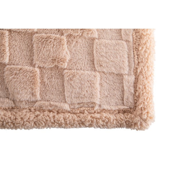 Кафяво одеяло от микроплюш 150x200 cm Rava – Tiseco Home Studio-image-2