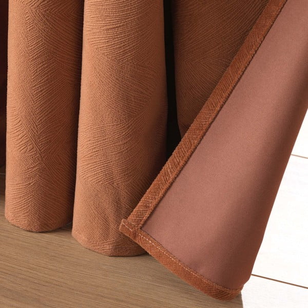 Кафяво перде 140x260 cm Olympe – douceur d'intérieur-image-3