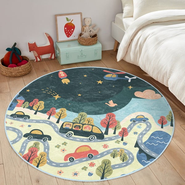 Детски килим ø 100 cm Comfort - Mila Home-image-4