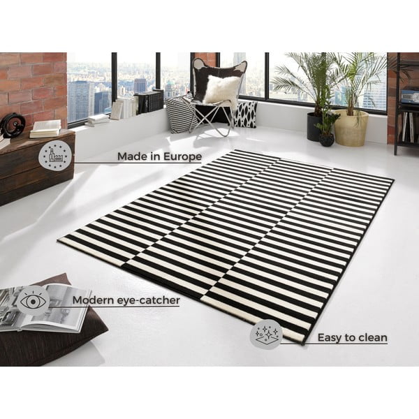 Черен/кремав килим 160x230 cm Gloria – Hanse Home-image-4