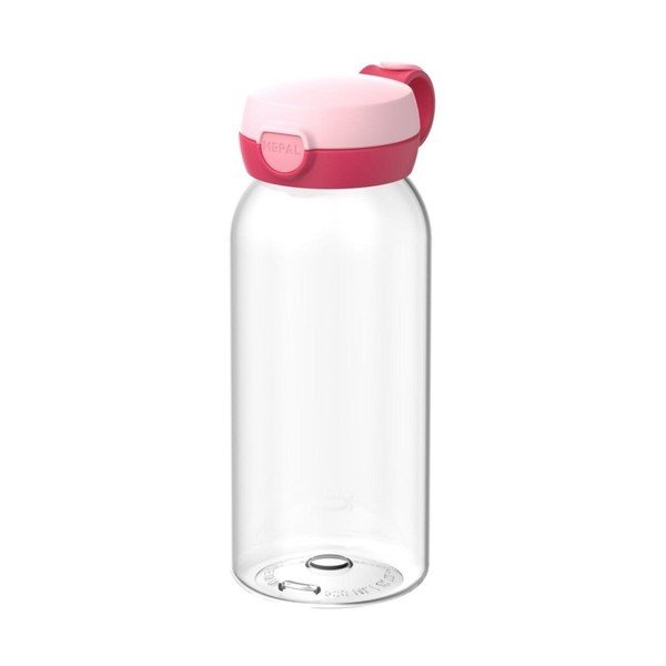 Розова пластмасова детска бутилка 600 ml Campus – Mepal