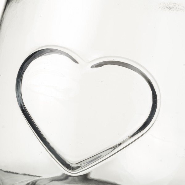 Стъкло с коркова капачка Unimasa Heart, ⌀ 11,1 cm - Casa Selección-image-1