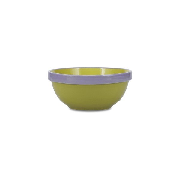 Зелена/лилава глинена купичка 710 ml Duo – ONA-image-1
