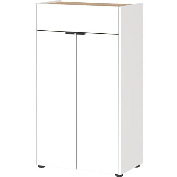 Бял висок шкаф за баня 60x98 cm Forano – Germania-image-3