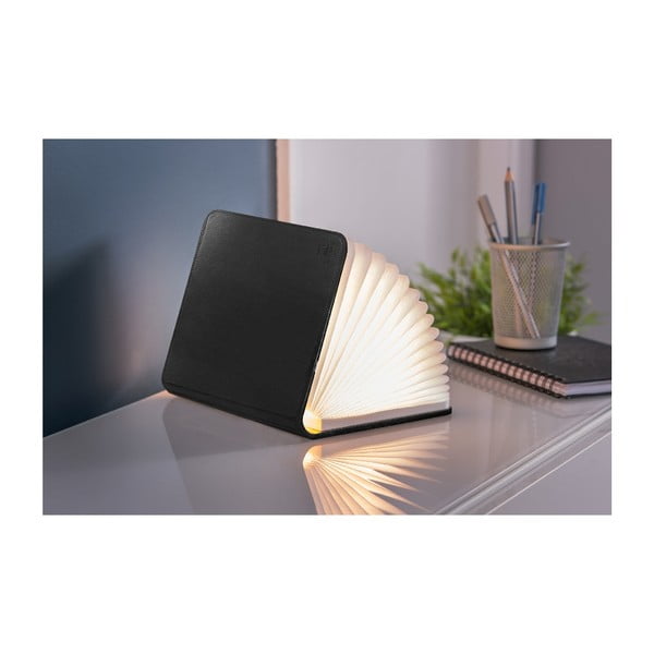 Черна светлинна декорация с USB Booklight – Gingko-image-4