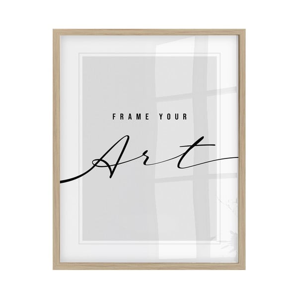 Рамка висяща в естествен цвят 32x42 cm Beech – knor-image-1