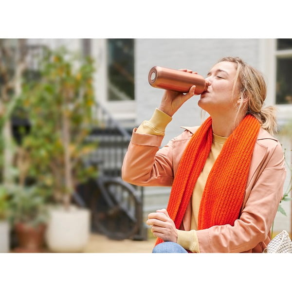 Тъмносива бутилка  от неръждаема стомана 500 ml Titanium – Mepal-image-2