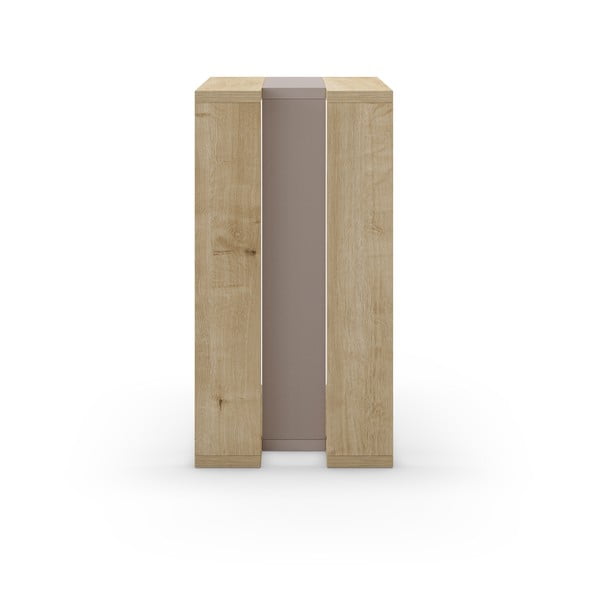 Дъбова странична маса 40x30 cm Macha - Marckeric-image-4