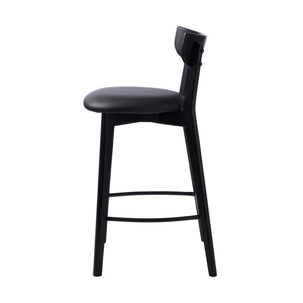 Черен бар стол (височина на седалката 67 cm) Pero – Unique Furniture-image-4