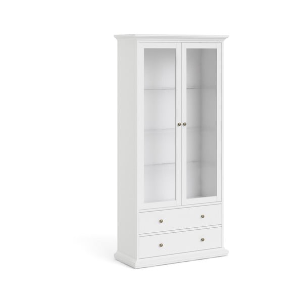 Бяла витрина 96x201 cm Paris – Tvilum-image-3